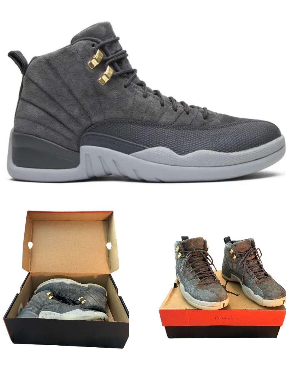 Air Jordan 12 Retro Wolf Gray